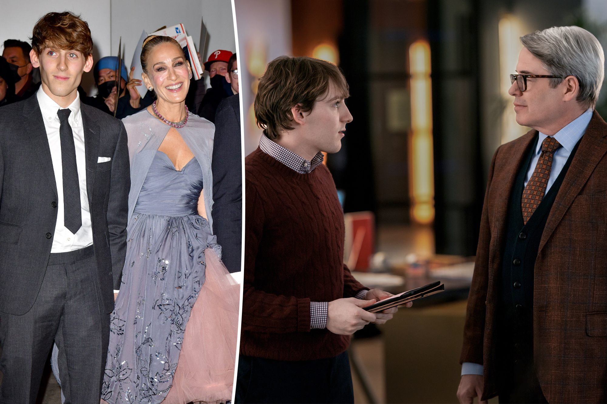 Matthew Broderick and Sarah Jessica Parker’s son wants to follow in their footsteps, runs lines with the actress