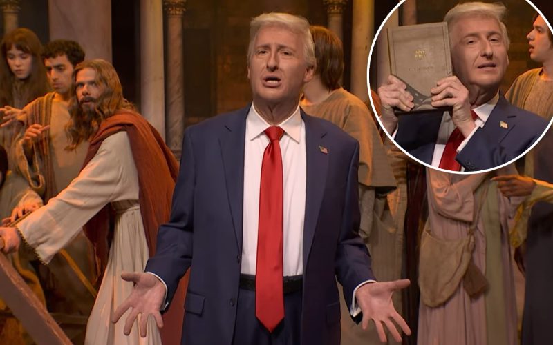 SNL mocks Trump, tariffs in sketch featuring Jesus: Stock market ‘died, then it was risen’