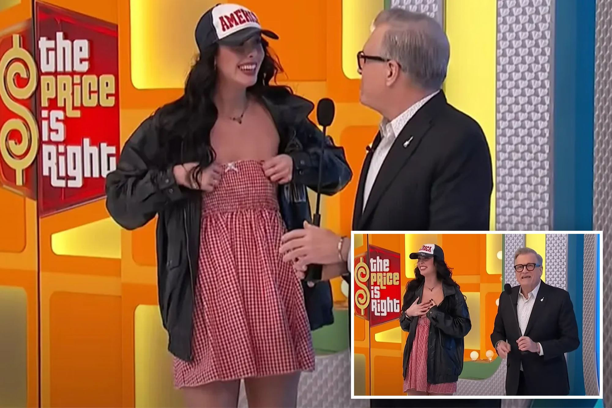 ‘The Price is Right’ player narrowly avoids embarrassing wardrobe malfunction on stage