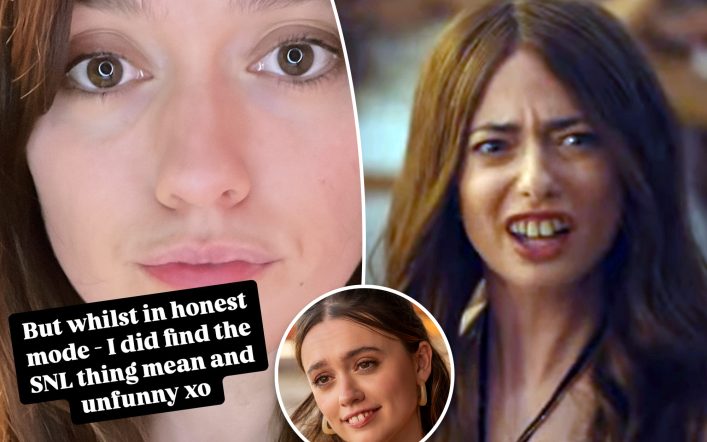 ‘White Lotus’ star Aimee Lou Wood blasts ‘SNL’ for mocking her in ‘mean and unfunny’ parody