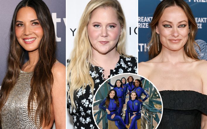 Olivia Munn, Amy Schumer and Olivia Wilde mock all-female, star-studded Blue Origin launch: ‘What’s the point?’
