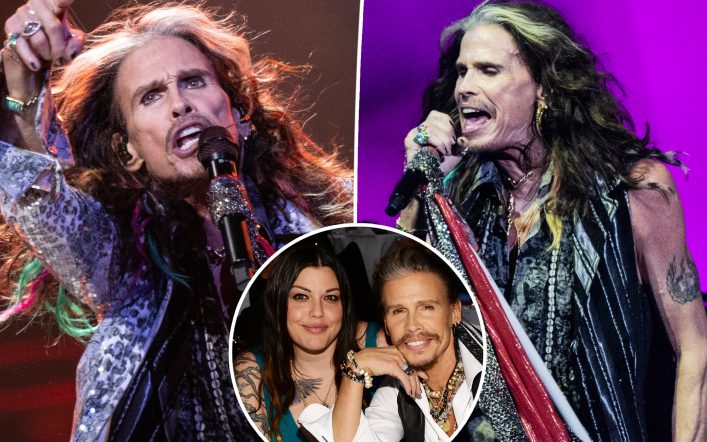 Aerosmith frontman Steven Tyler put scarves on his microphone to ‘hide his pills,’ claims daughter