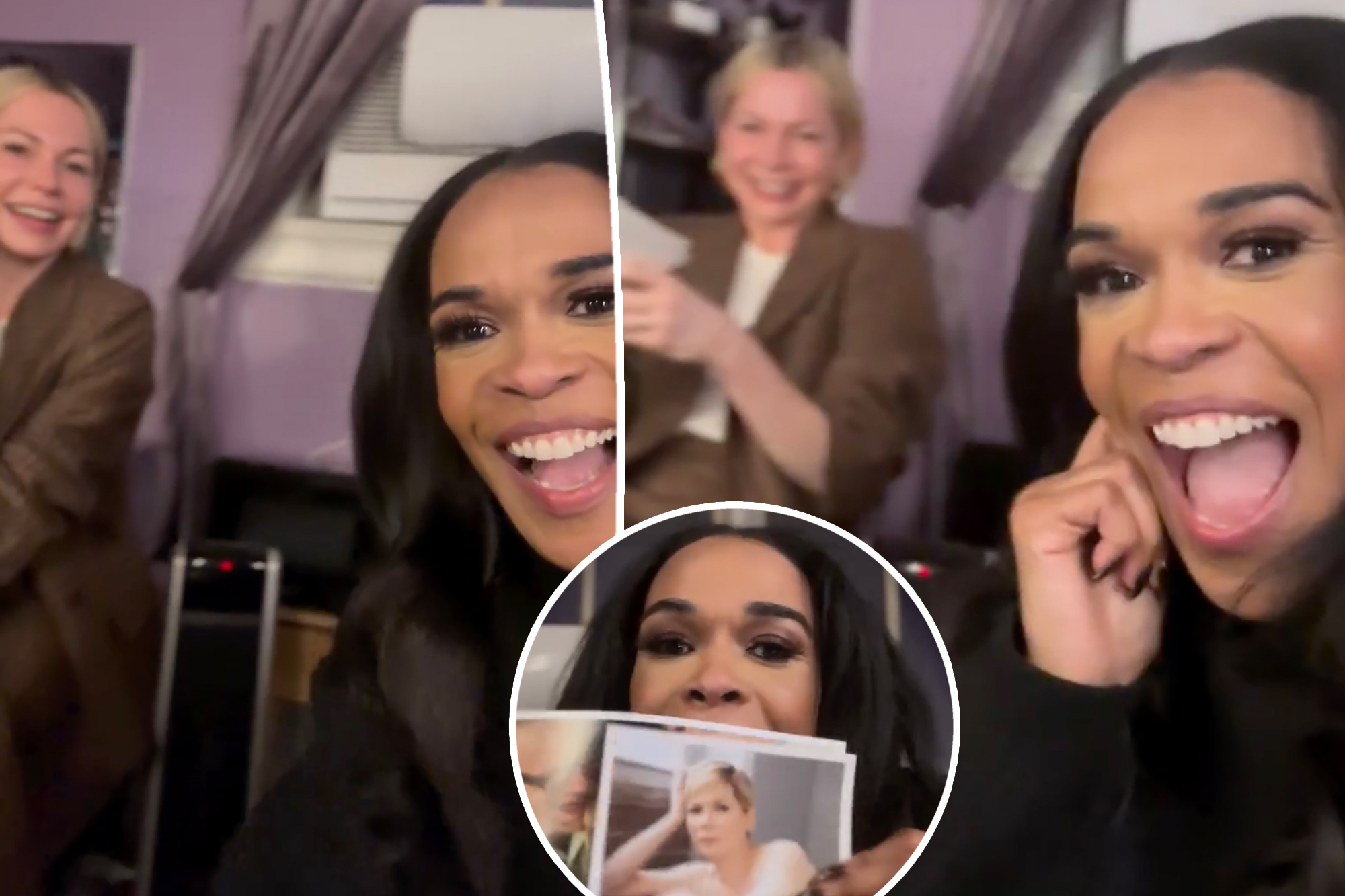Here’s what happened when Michelle Williams and Michelle Williams ‘finally’ met for the first time