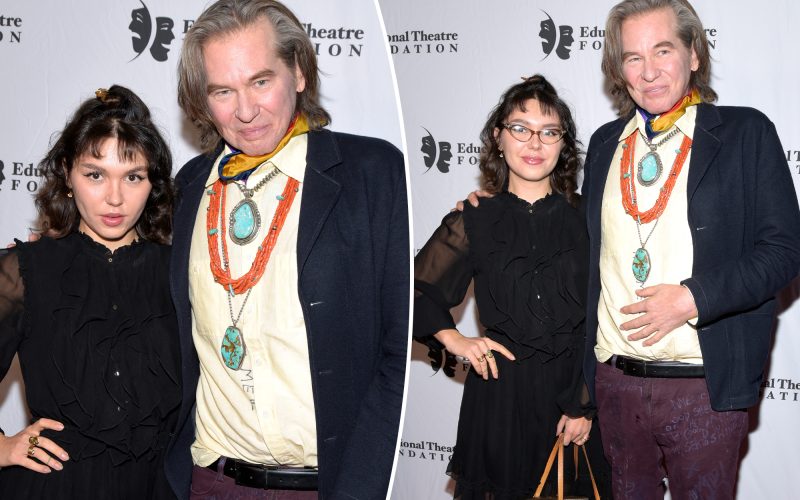 Val Kilmer attended Hollywood gala with daughter Mercedes in final public outing 5 years before his death