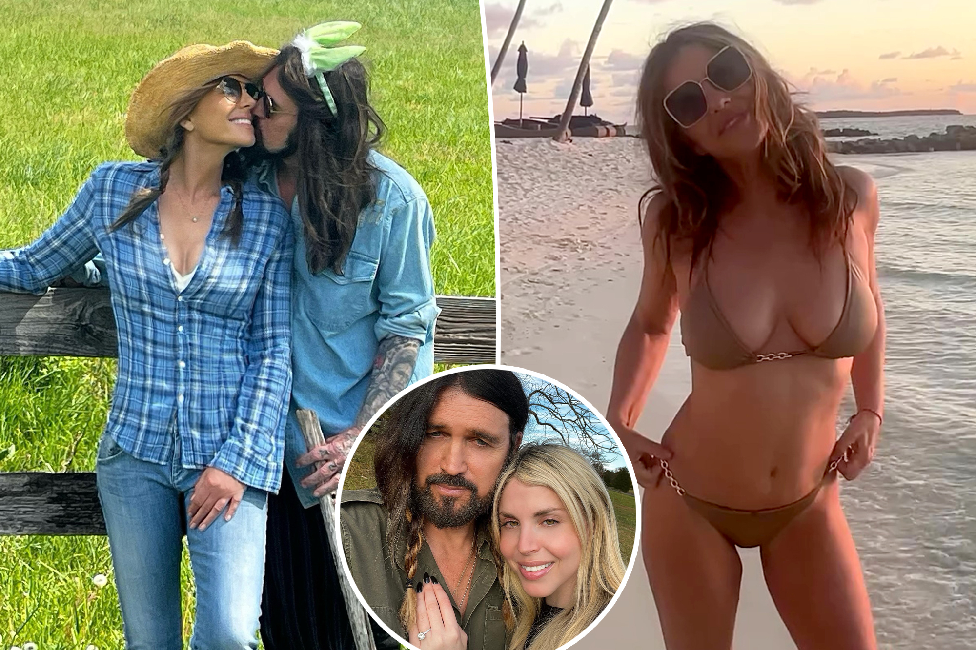 Billy Ray Cyrus’ romance with Elizabeth Hurley began after he reached out ‘for help’ during third divorce: report
