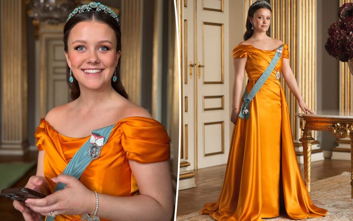 Princess Isabella of Denmark divides fans as she’s seen clutching her iPhone in official portrait: ‘This is silly’