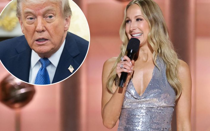 Comedian Nikki Glaser worried anti-Trump jokes will prevent her return to USA
