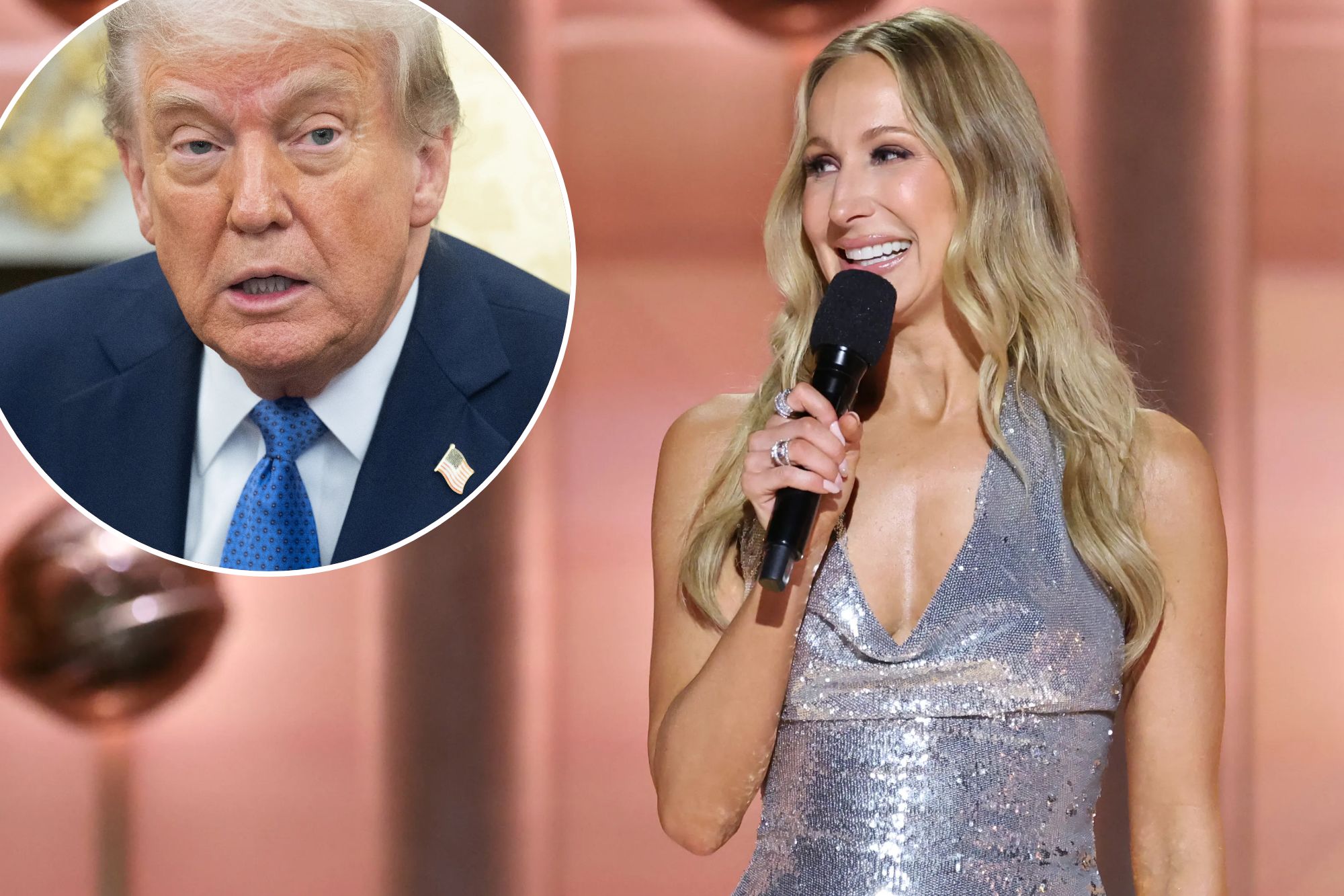 Comedian Nikki Glaser worried anti-Trump jokes will prevent her return to USA