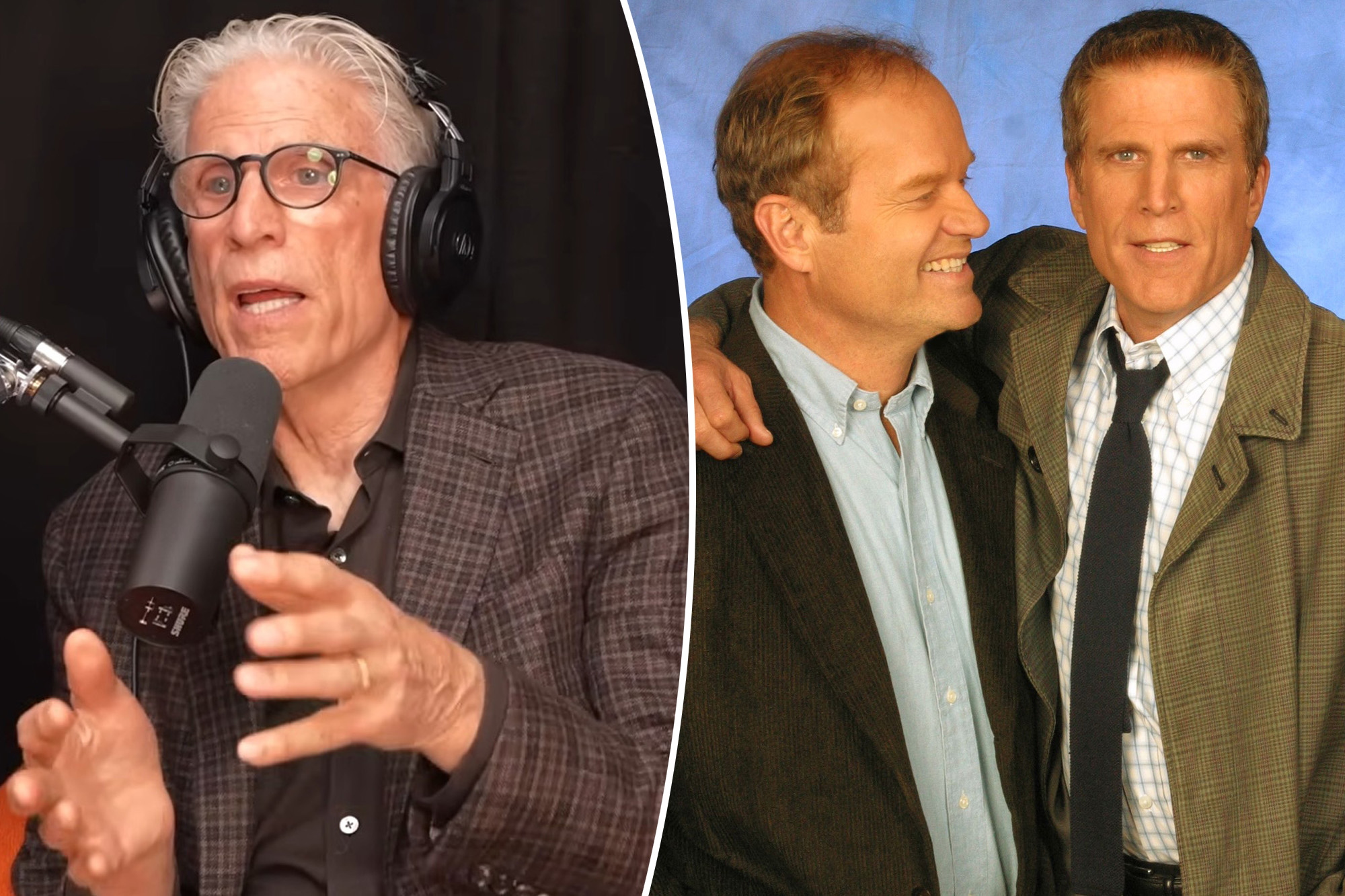 Ted Danson recalls confronting Kelsey Grammer on ‘Cheers’ in heated exchange: I’m ‘f—king pissed off’