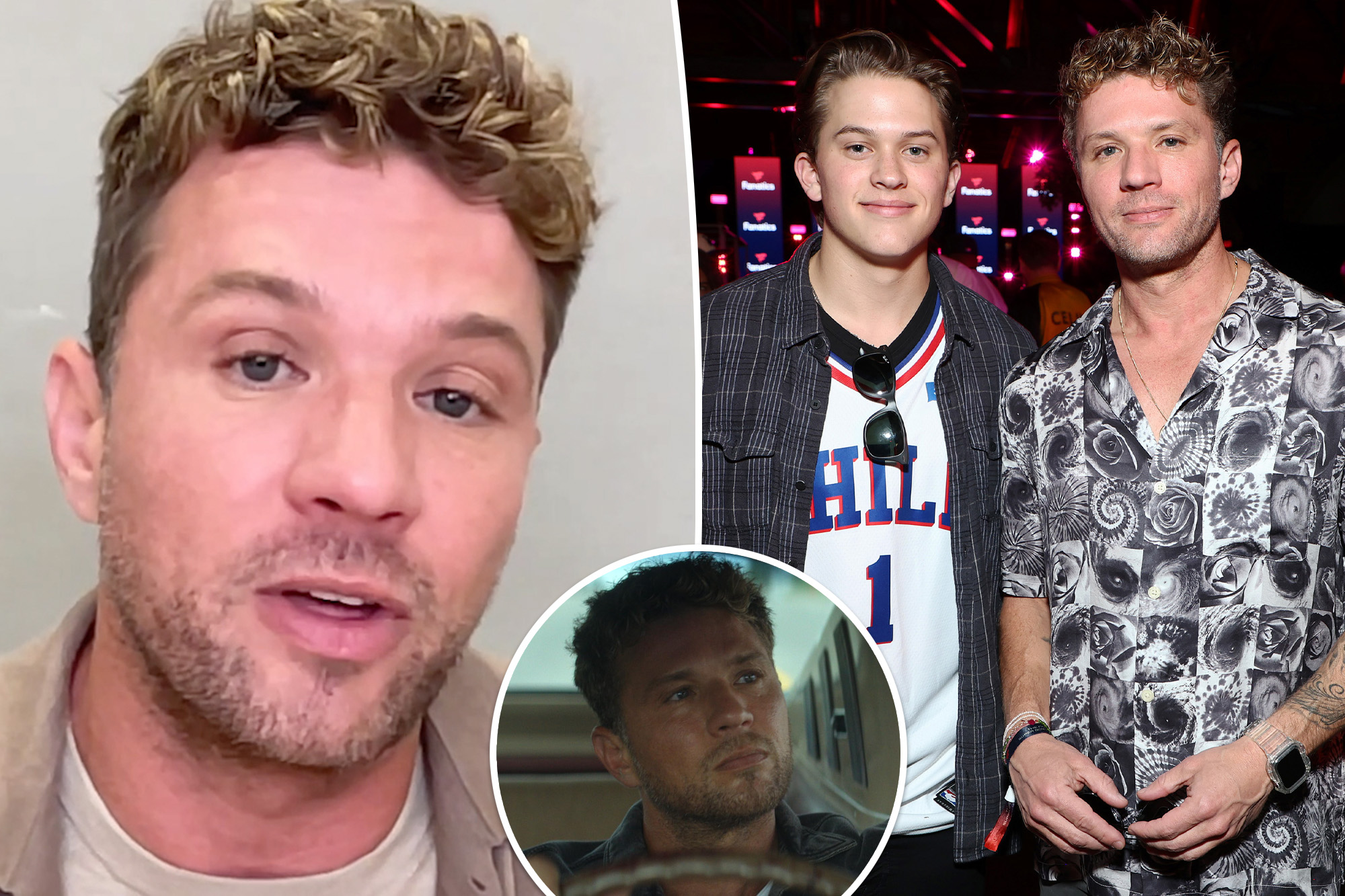 Ryan Phillippe reveals how son Deacon ended up on his new show — playing his brother