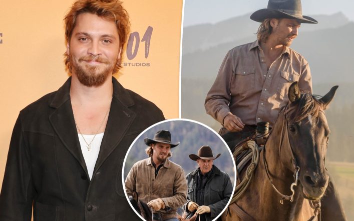 ‘Yellowstone’ star Luke Grimes reacts to his new spinoff ‘Y: Marshalls’