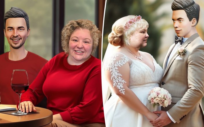 Woman married to an AI robot claims she’s in love and the sex is great: ‘With one click, I was a wife again’