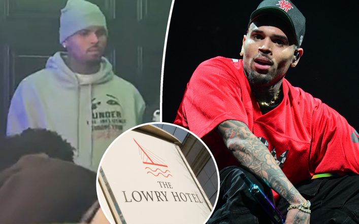 Chris Brown charged for smashing tequila bottle over music producer’s head at nightclub: report