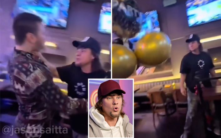 Podcaster Theo Von grabs fan by throat at Nashville bar after exchanging words, wild video shows