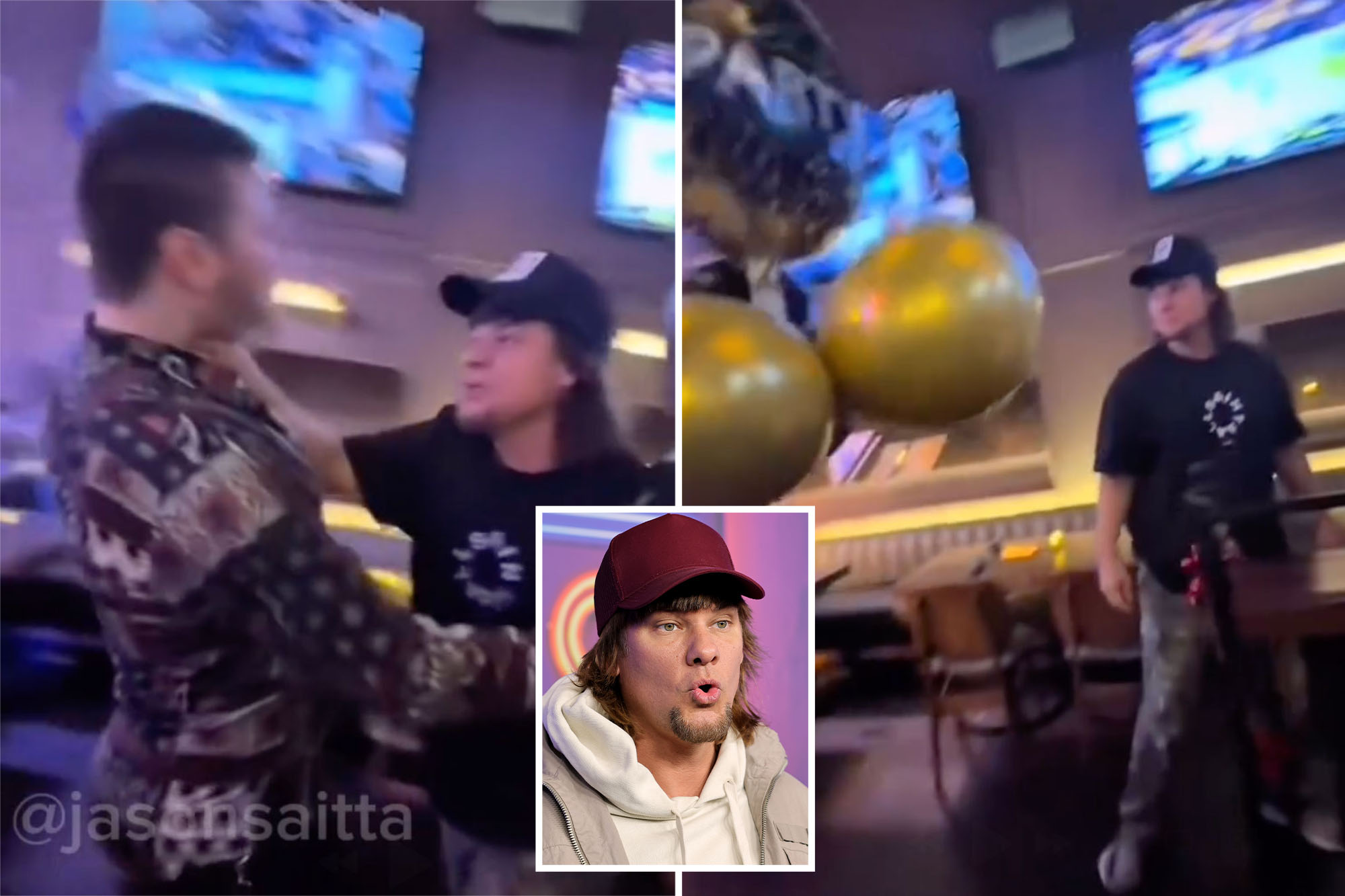 Podcaster Theo Von grabs fan by throat at Nashville bar after exchanging words, wild video shows