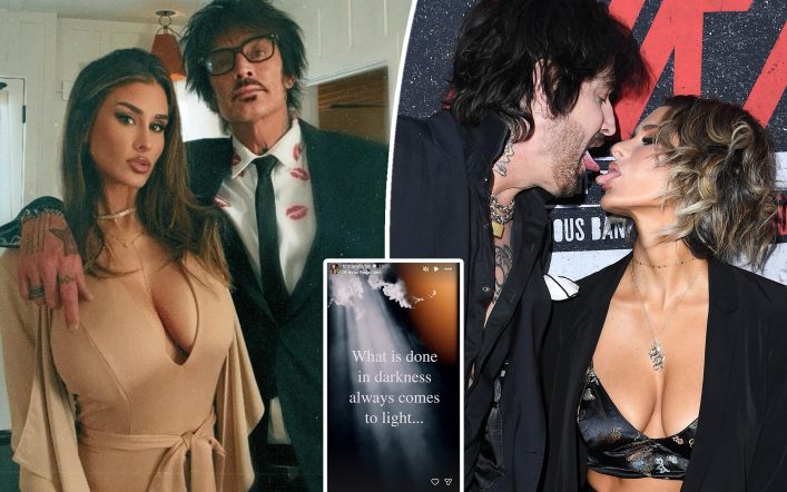 Tommy Lee, wife Brittany Furlan post cryptic messages amid split rumors: ‘Who’s been catfished?’