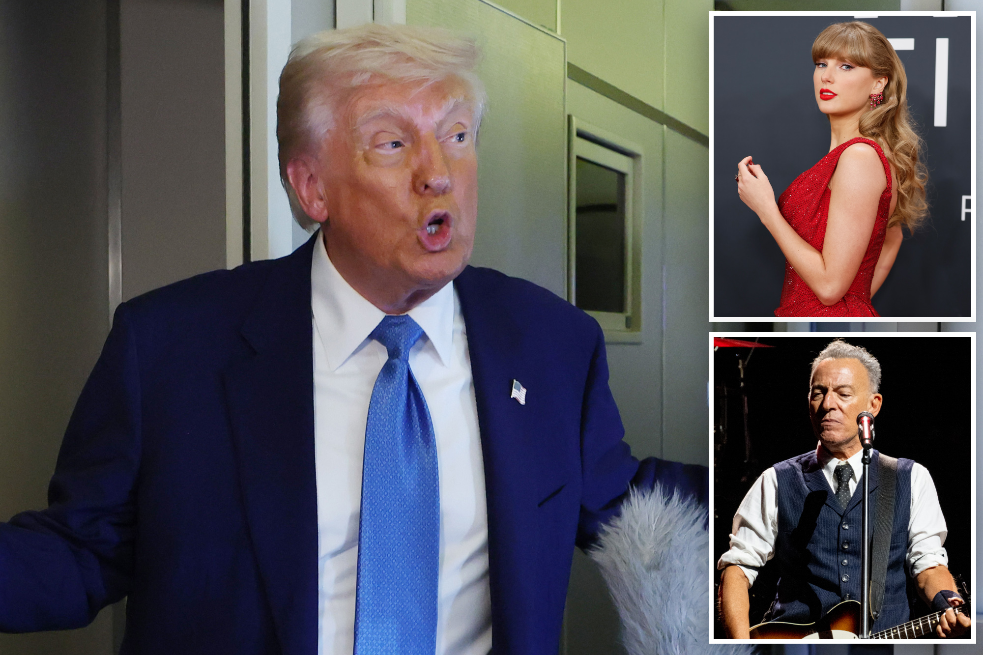 Trump rips New Jersey icons Taylor Swift, ‘prune’ Bruce Springsteen — adding to Garden State’s bad day