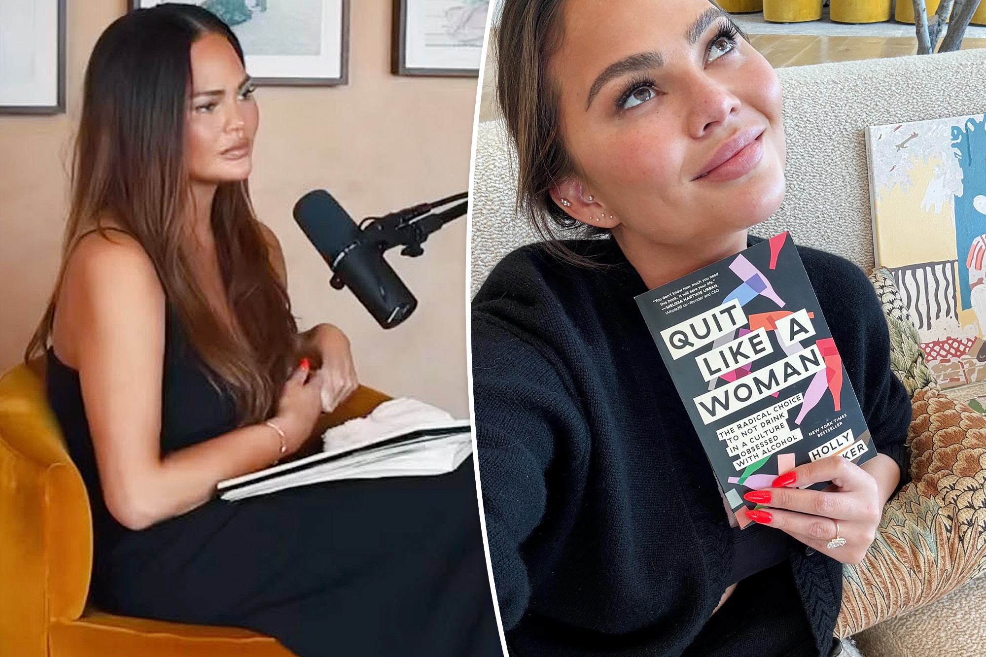 Chrissy Teigen reveals alcohol relapse and sobriety struggles: It’s a ‘beast’