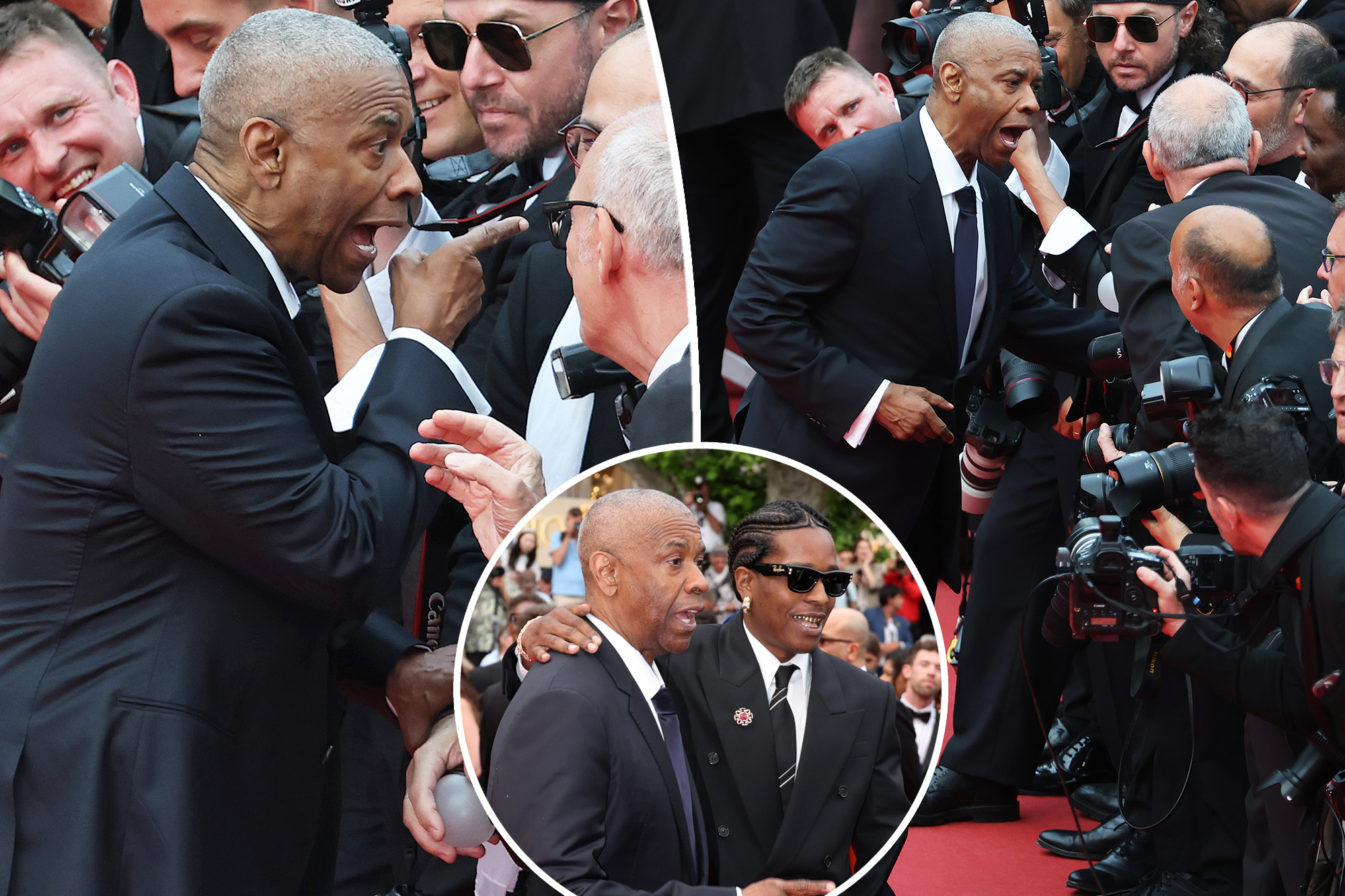 Denzel Washington snaps during heated exchange with photographer on Cannes red carpet: ‘Stop!’