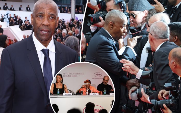 Denzel Washington skips Cannes Film Festival event after snapping at red carpet photographer