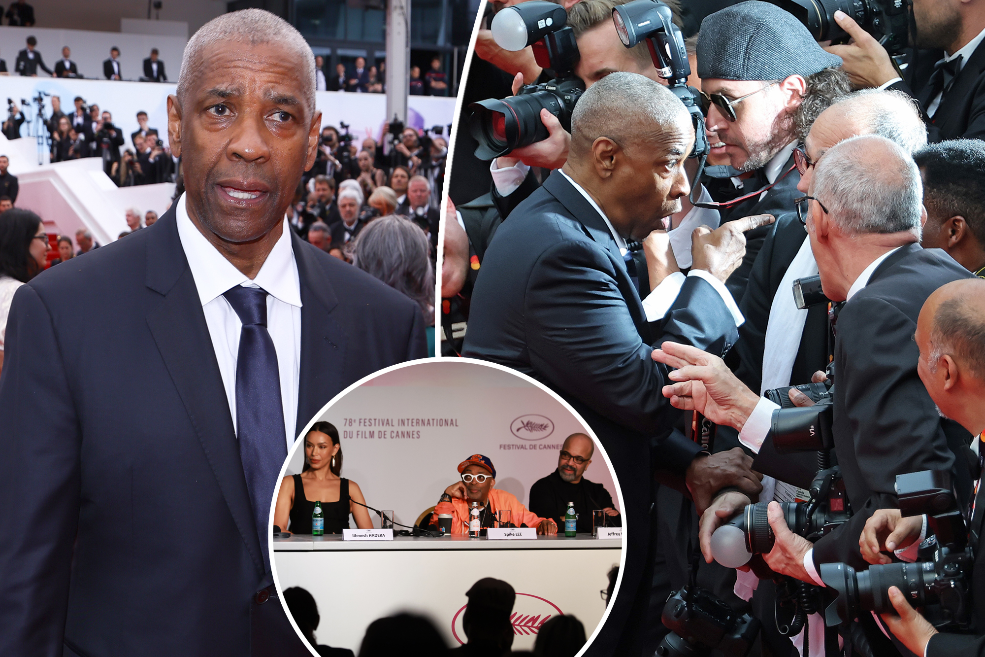 Denzel Washington skips Cannes Film Festival event after snapping at red carpet photographer