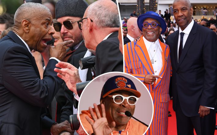 Spike Lee reacts to longtime pal Denzel Washington’s spat with photographer on Cannes red carpet