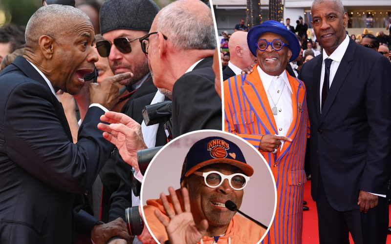 Spike Lee reacts to longtime pal Denzel Washington’s spat with photographer on Cannes red carpet