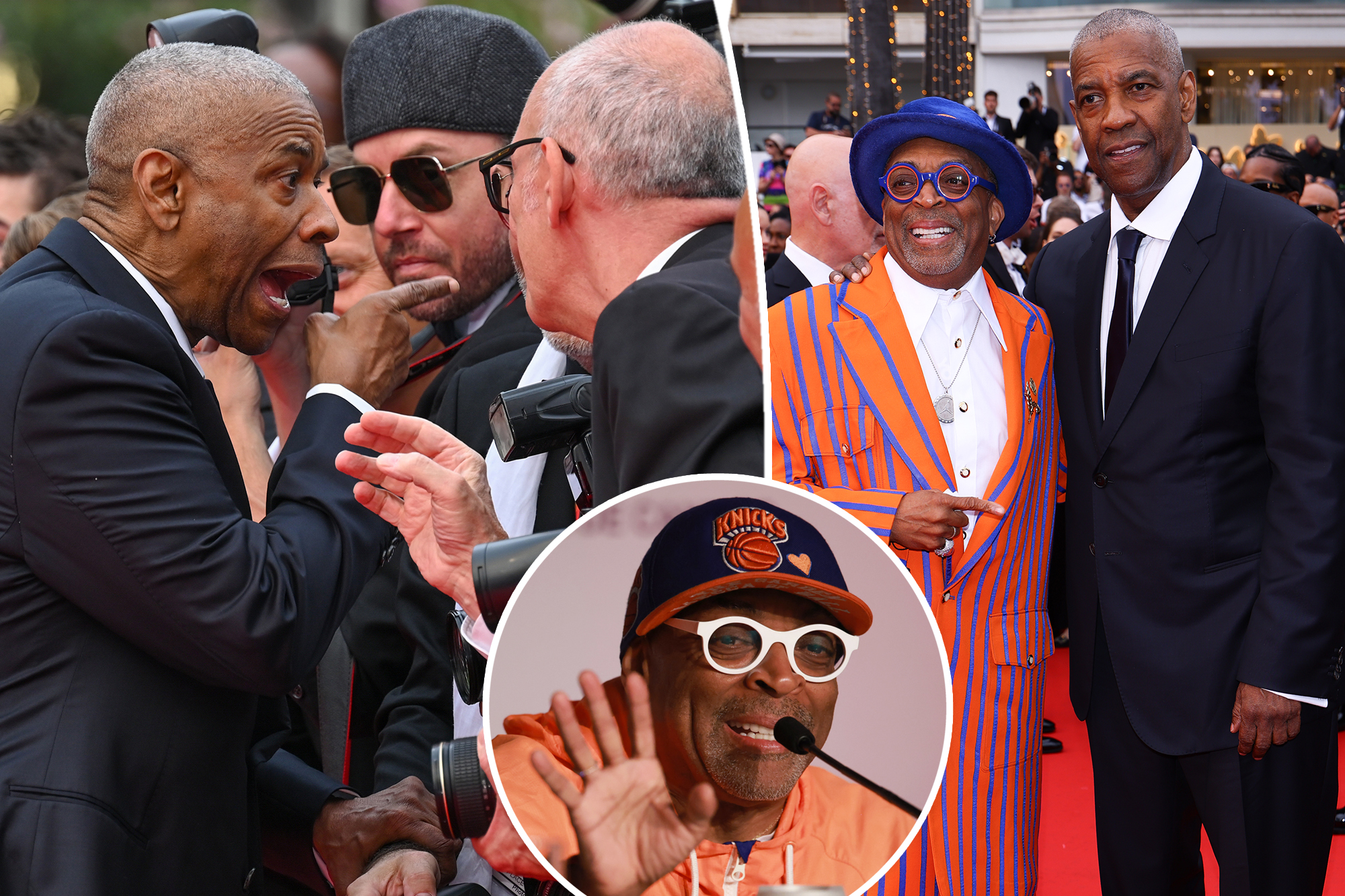 Spike Lee reacts to longtime pal Denzel Washington’s spat with photographer on Cannes red carpet