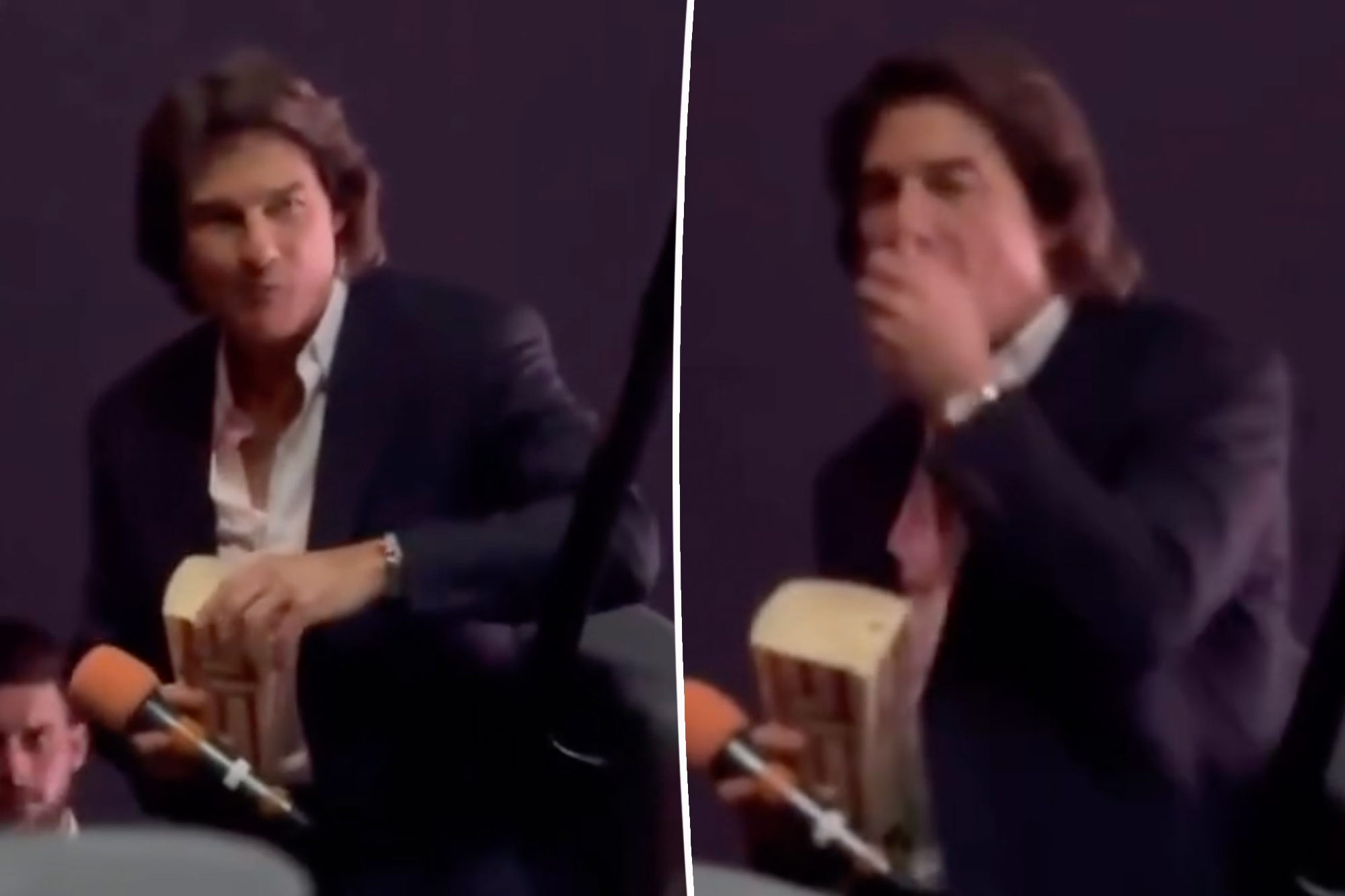Tom Cruise goes viral for eating popcorn like a ‘middle-aged dad’: ‘Peak male performance’