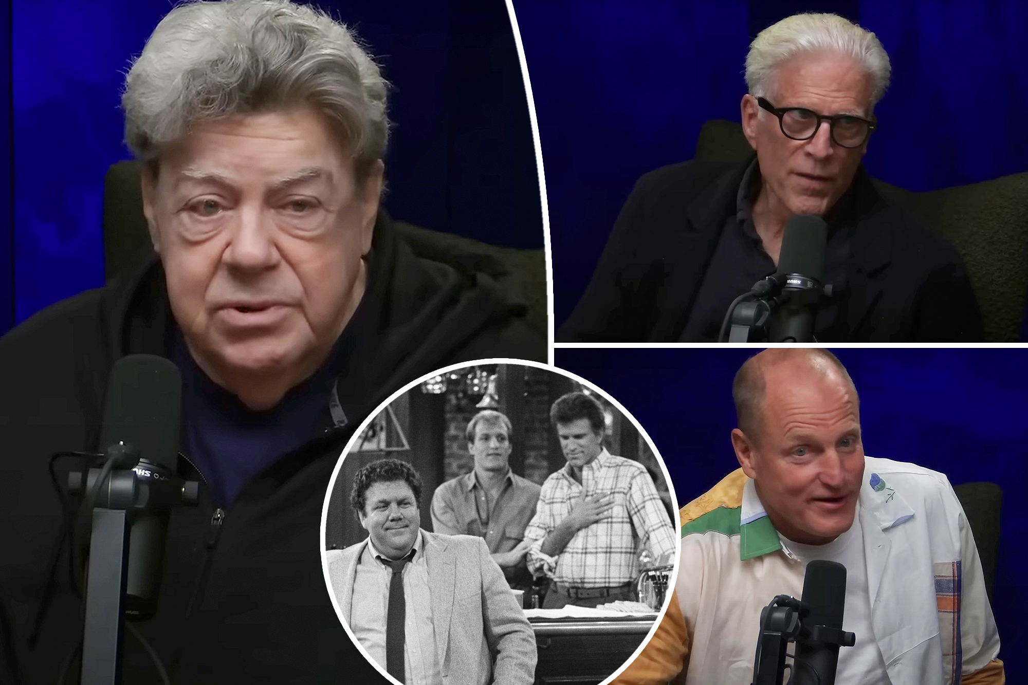 George Wendt reunited with ‘Cheers’ co-stars Ted Danson and Woody Harrelson before his death