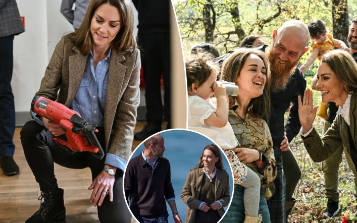 Kate Middleton reveals the wild present Prince William gave her for Christmas as she gets down and dirty on Scotland visit