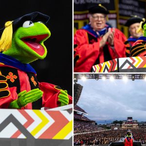 Kermit the Frog delivers inspiring commencement remarks to University of Maryland graduates: ‘Stay connected to your dreams’