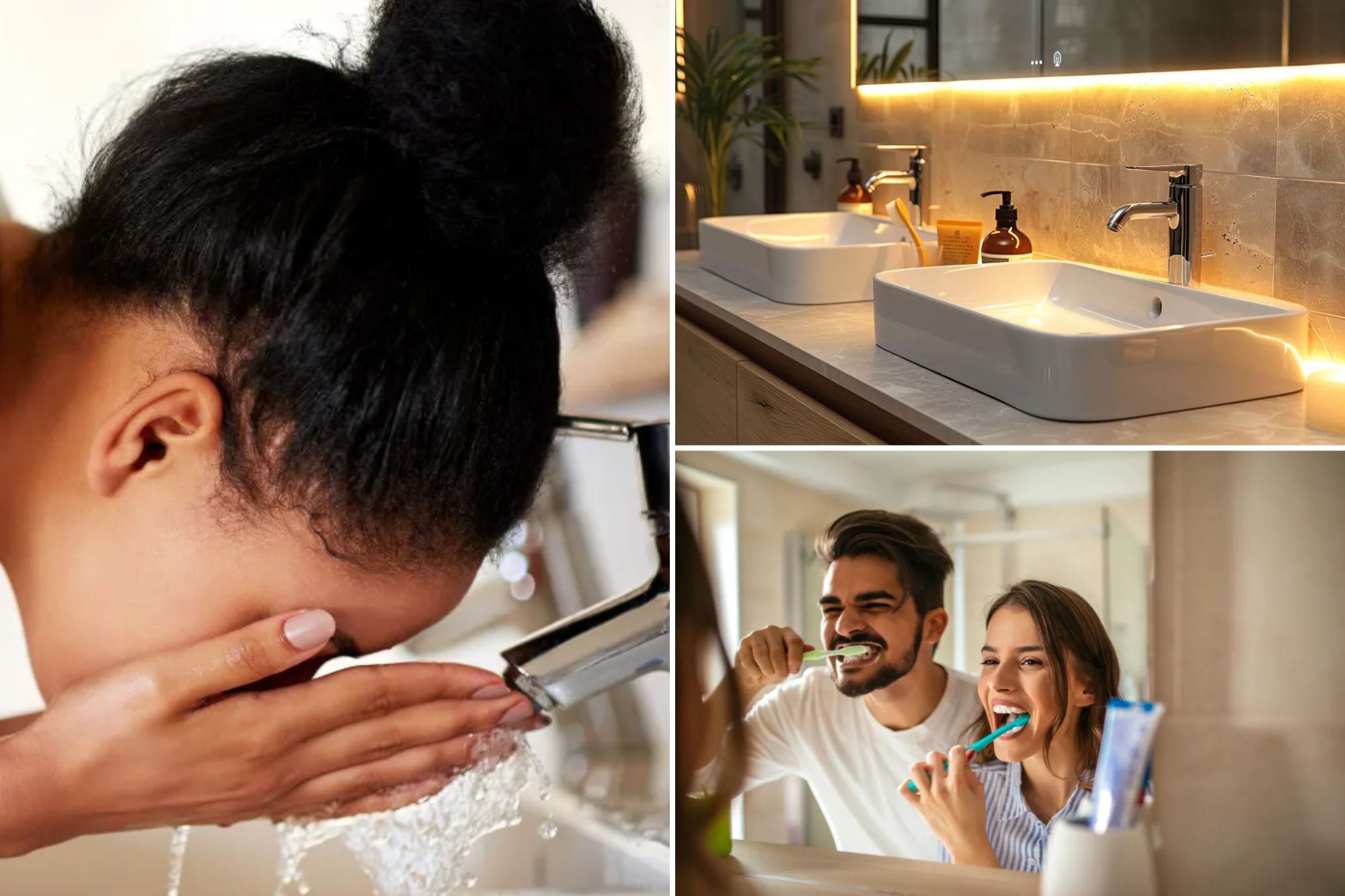 Couples say having two sinks saves their marriages