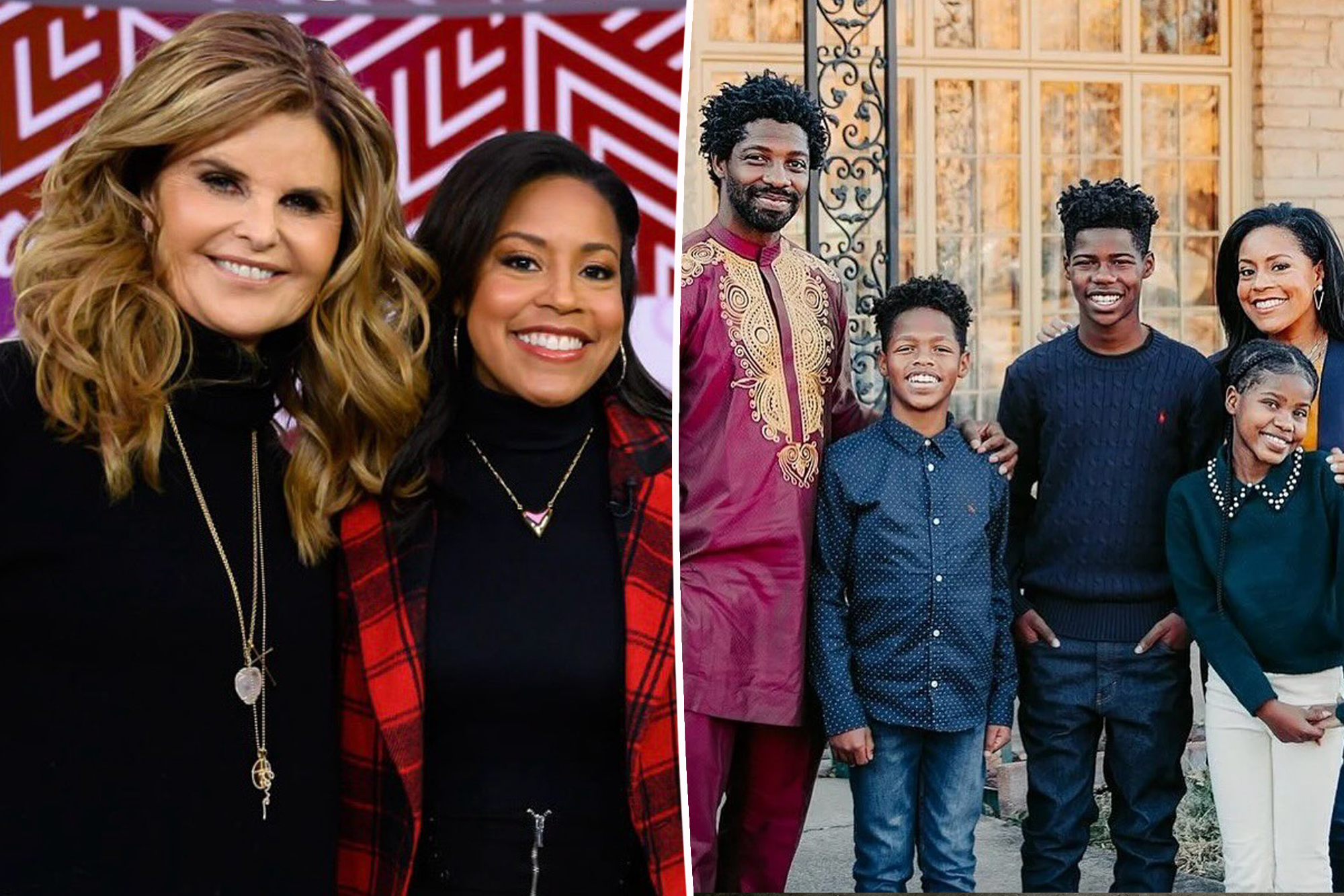 Maria Shriver calls NBC’s Sheinelle Jones ‘a courteous caregiver’ after death of her husband Uche Ojeh