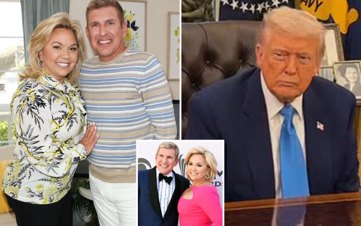 Trump pardoning reality stars Todd and Julie Chrisley