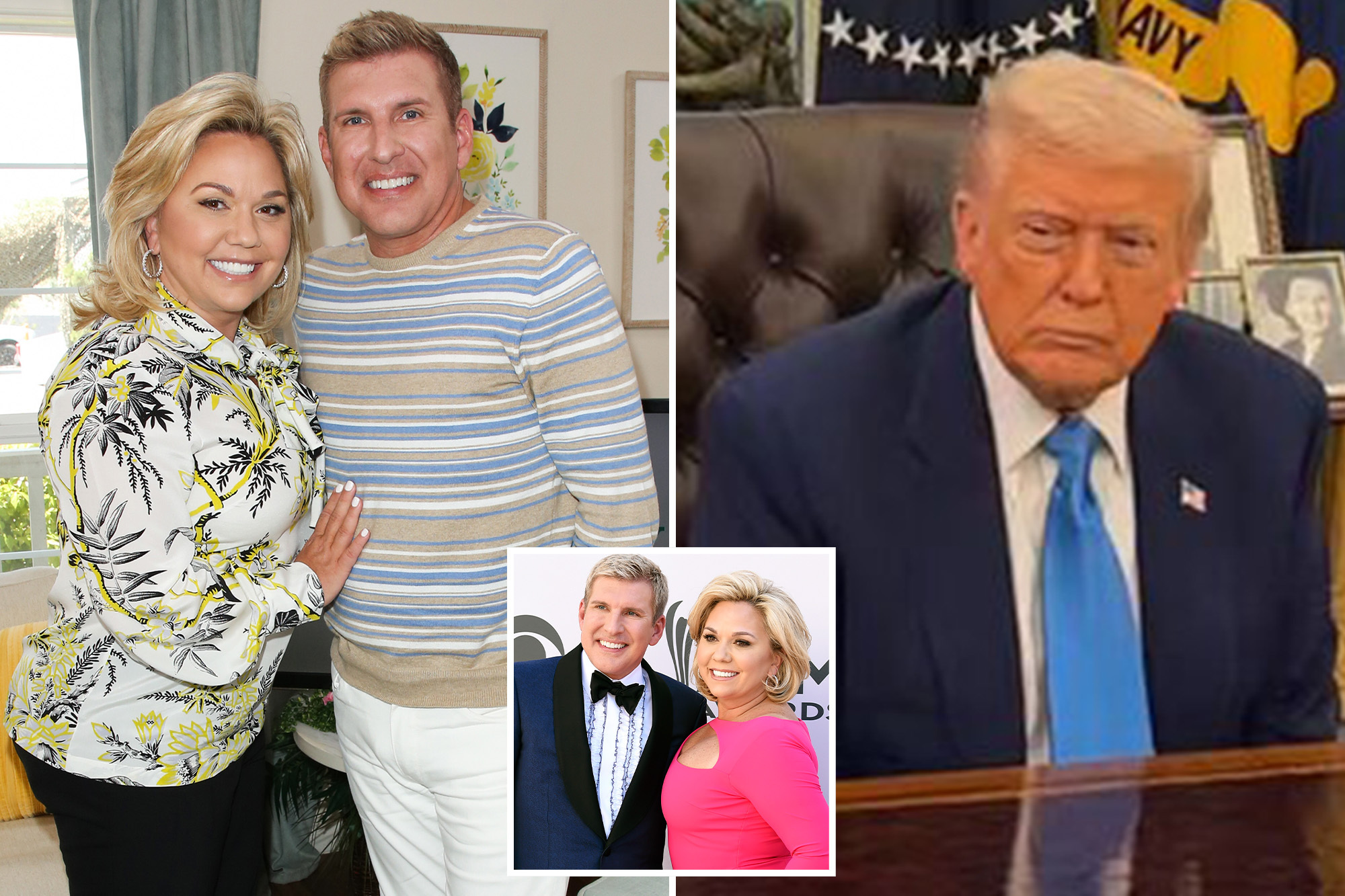 Trump pardoning reality stars Todd and Julie Chrisley