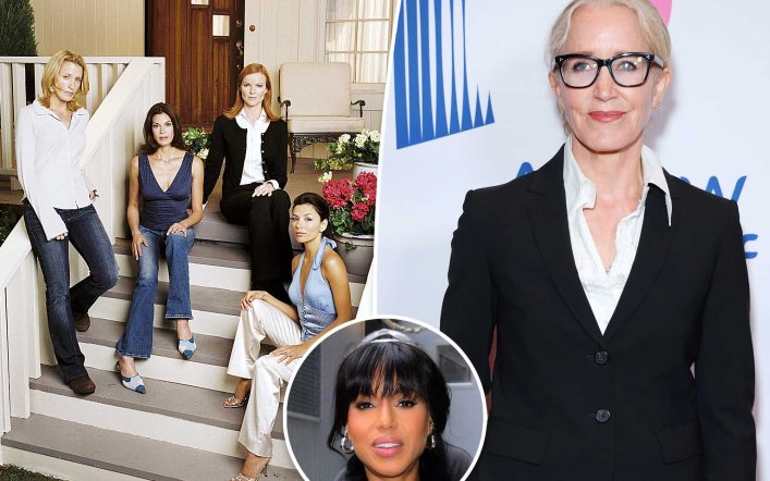 Felicity Huffman reacts to Kerry Washington’s ‘Desperate Housewives’ reboot