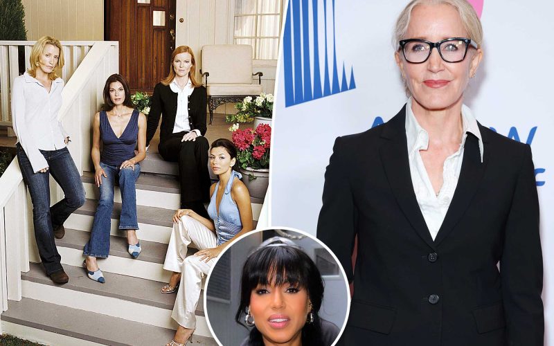 Felicity Huffman reacts to Kerry Washington’s ‘Desperate Housewives’ reboot