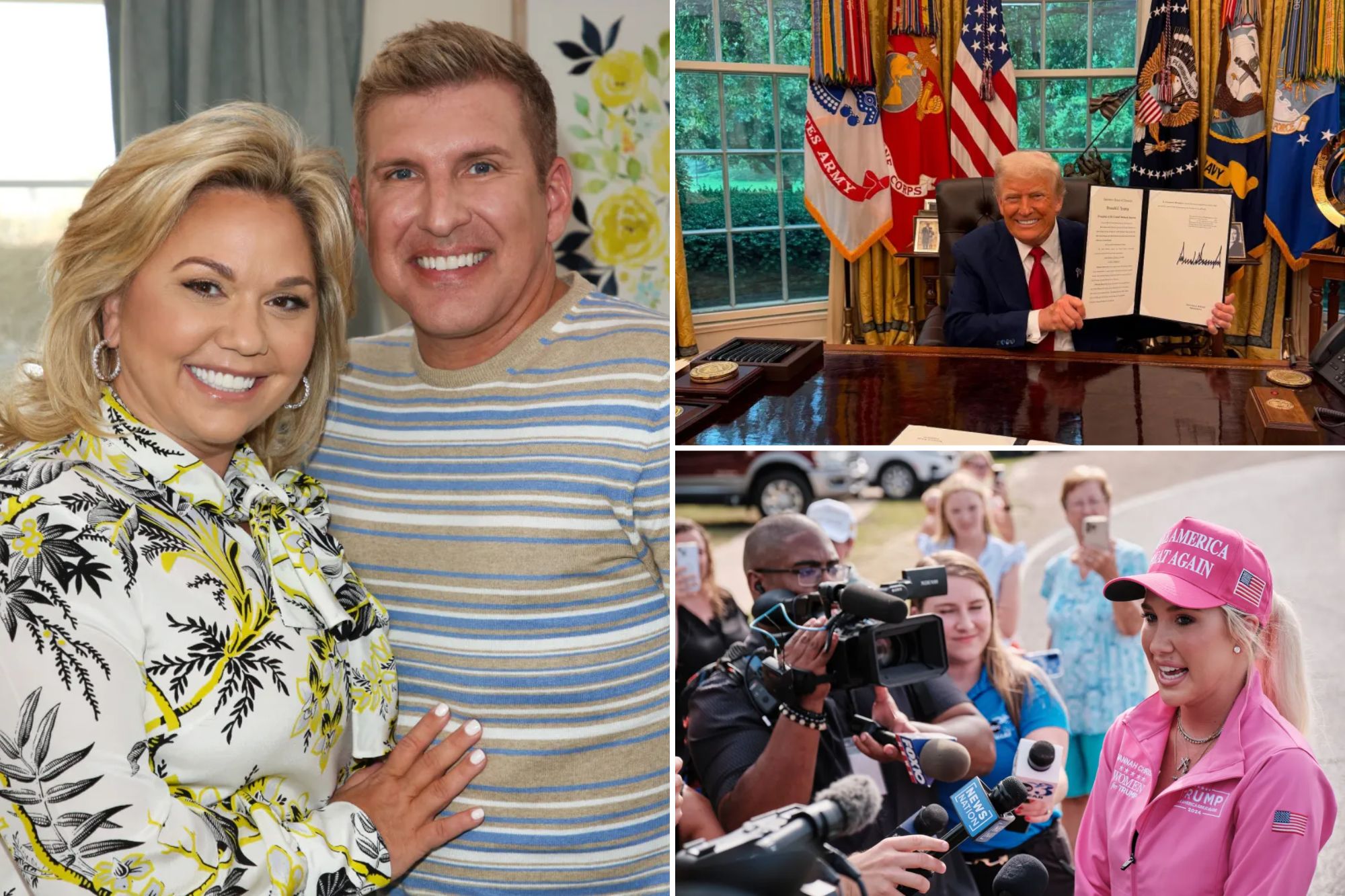 Todd and Julie Chrisley released from prison after Trump pardoned reality stars who were serving 12, 7 years for tax evasion