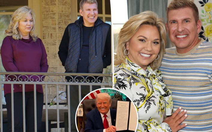 Todd and Julie Chrisley reunite for first time in over 2 years after pardons