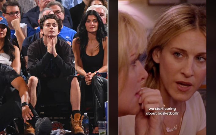 Kylie Jenner jokes she and Timothée Chalamet only have sex when the Knicks win