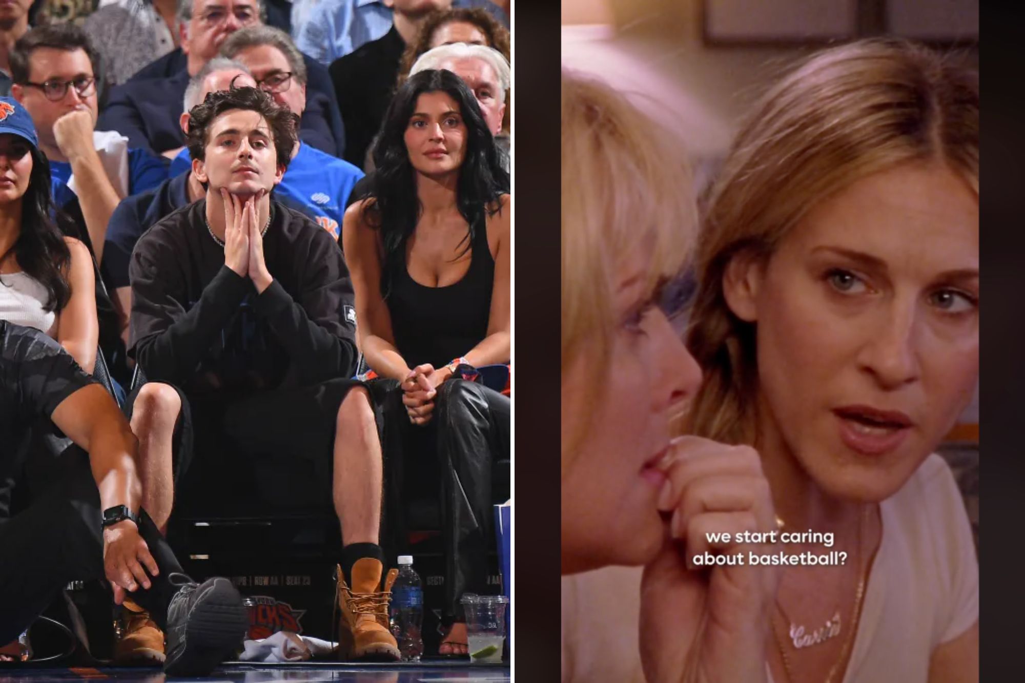 Kylie Jenner jokes she and Timothée Chalamet only have sex when the Knicks win