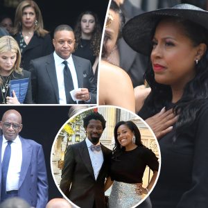 Sheinelle Jones supported by ‘Today’ colleagues at husband’s funeral