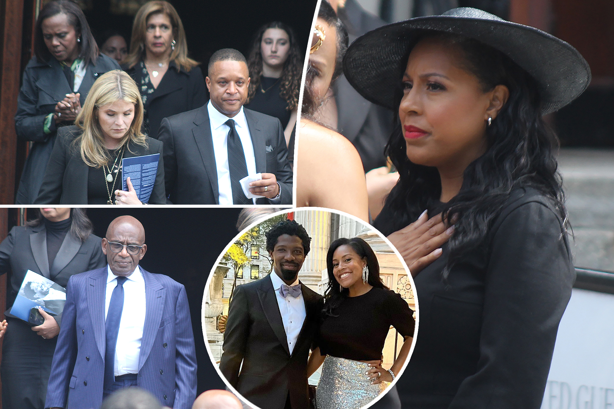 Sheinelle Jones supported by ‘Today’ colleagues at husband’s funeral