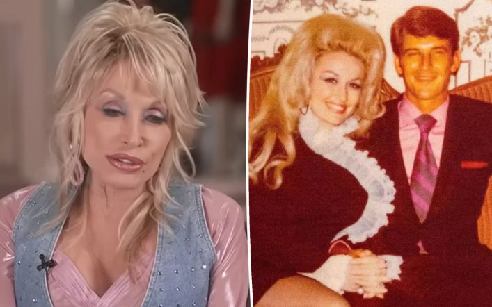 Dolly Parton gets emotional about late husband Carl Dean on live TV