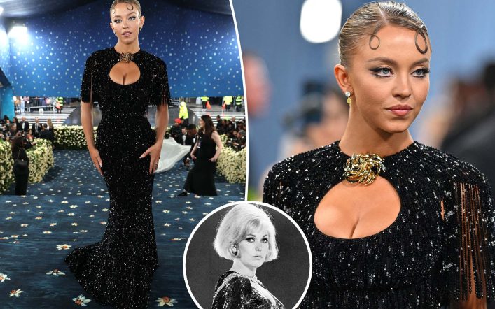 Sydney Sweeney channels Kim Novak at Met Gala 2025 ahead of playing ‘50s starlet