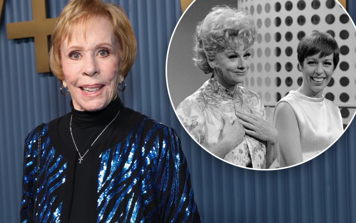 Carol Burnett reveals special gift she received from Lucille Ball on day comedian died