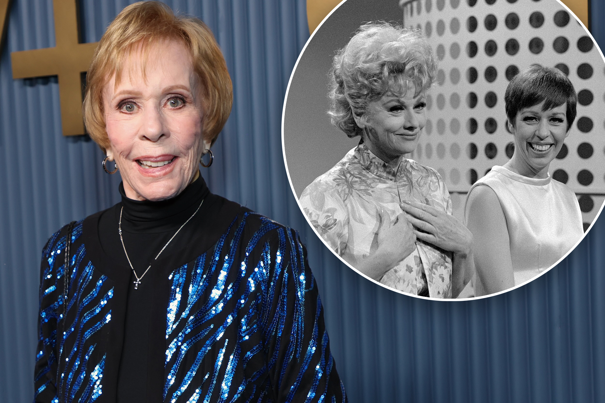 Carol Burnett reveals special gift she received from Lucille Ball on day comedian died