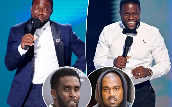 Kevin Hart savagely roasts Sean ‘Diddy’ Combs and Kanye West at 2025 BET Awards