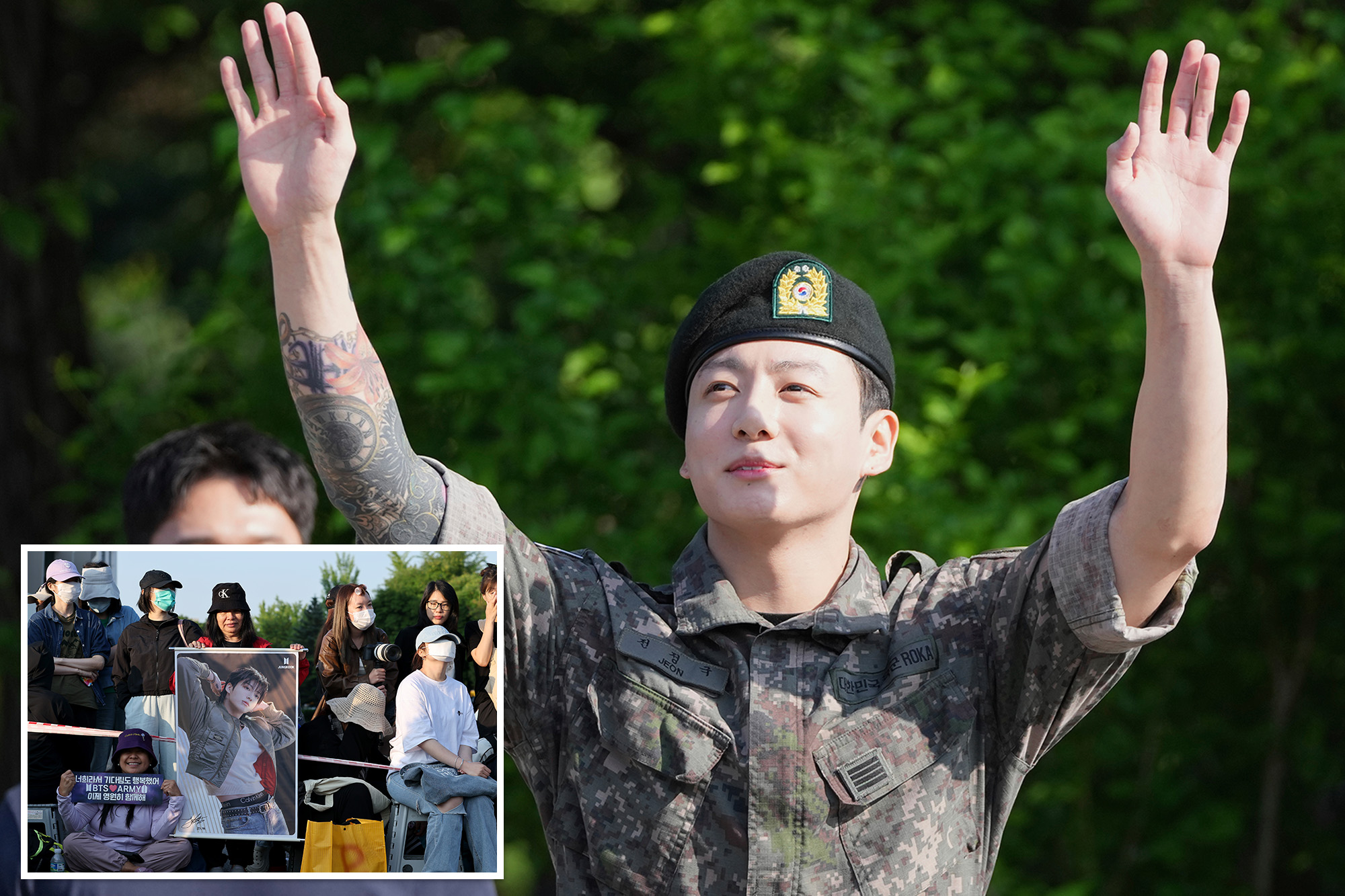 Rabid BTS fan tries to break into Jungkook’s home hours after K-pop star discharged from mandatory military service